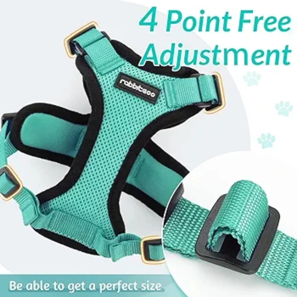 rabbitgoo Cat Harness and Leash for Walking, Escape Proof Soft Adjustable Vest